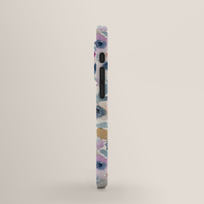 Watercolor Flowers Printed iPhone Cases: 15, 14, Pro Max