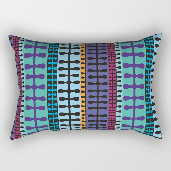 Keily inspired mid-century design 3 Rectangular Pillow