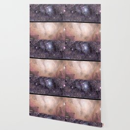 Lagoon Nebula Visible vs Infared Wallpaper