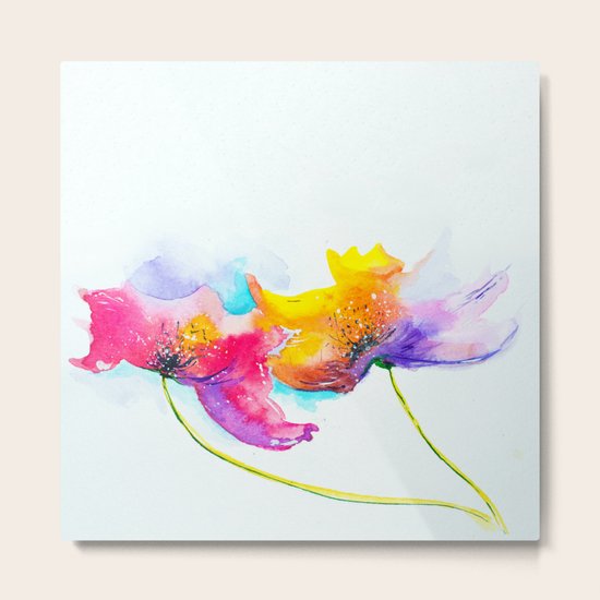 Couple Metal Print