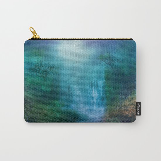 purple forest landscape Carry-All Pouch