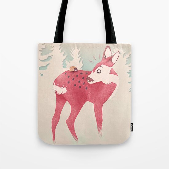 Oh deer, what the bug?! Tote Bag