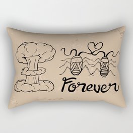 Die Hard Romantic Rectangular Pillow