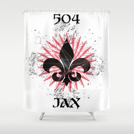 504 JAX - NOLA Burst Shower Curtain