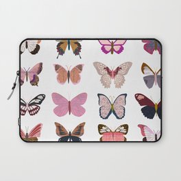 Pink Butterflies Laptop Sleeve