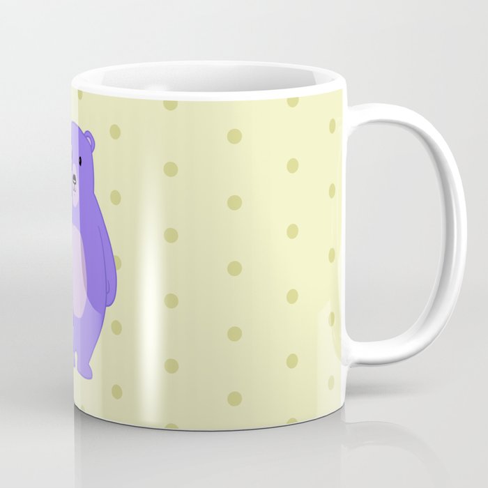 Purple Bear Coffee Mug