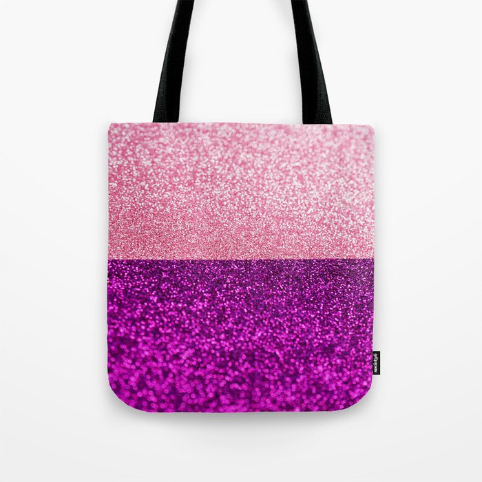 Glitter pink Tote Bag
