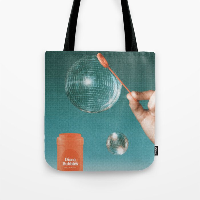 Disco Bubbles Tote Bag