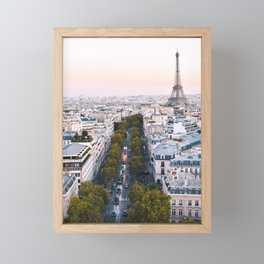 Paris City Framed Mini Art Print