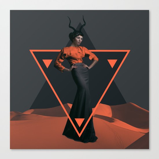666 Canvas Print