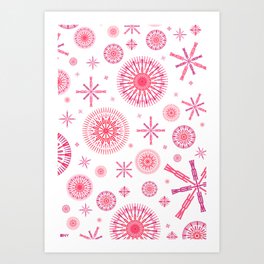  Ashlyn Stewart: Snowflake Art Print