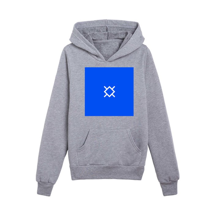 Flag of Cheyenne (people) Kids Pullover Hoodie