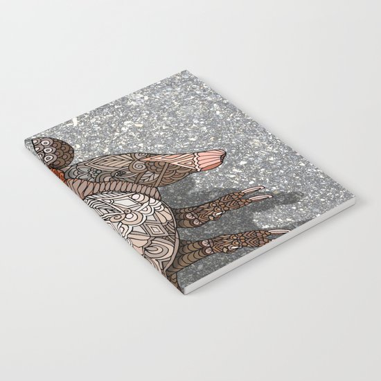 Ornate Armadillo Notebook