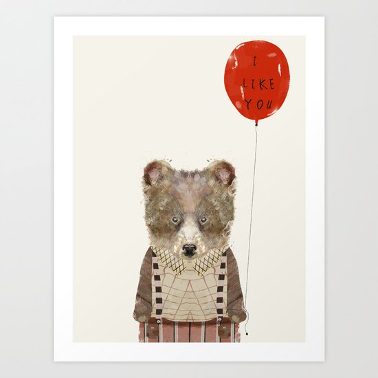 i like you Art Print