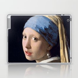 Girl with a Pearl Earring. Vermeer. Laptop Skin