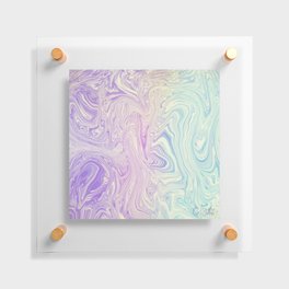 Liquid Pastel Floating Acrylic Print