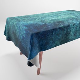 Turquoise Ocean Marble Tablecloth