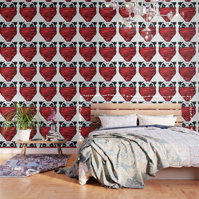 Panda Gangster Panda Bear Wearing A Red Bandanna Wallpaper By