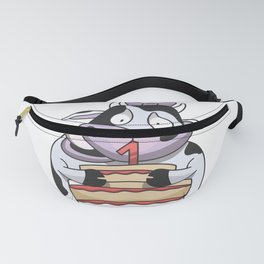 Baby Cow Birthday Fist Anniversary Gift Fanny Pack