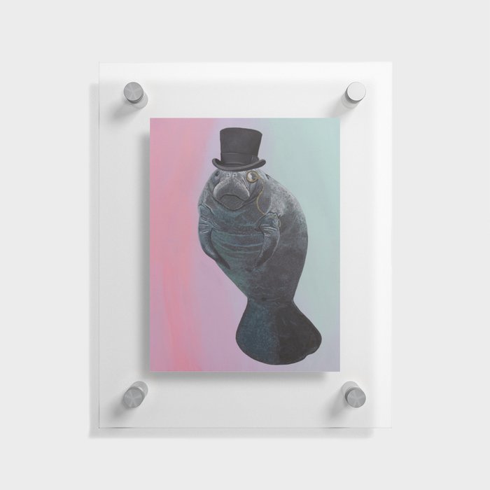 Such a Gentleman Floating Acrylic Print