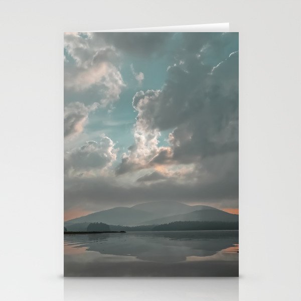 Long Lake Sunrise Stationery Cards