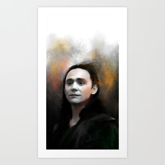Loki Art Print