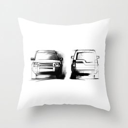 Discovery 3 - LR3 Throw Pillow