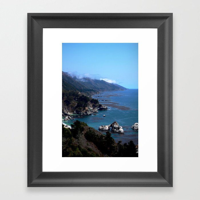 California's Big Sur Framed Art Print