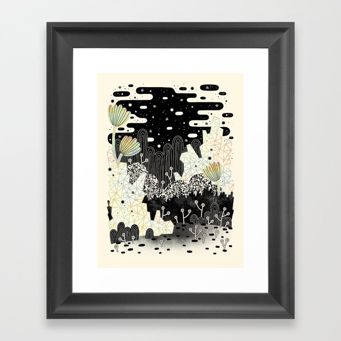 Into the Unknown... Framed Art Print