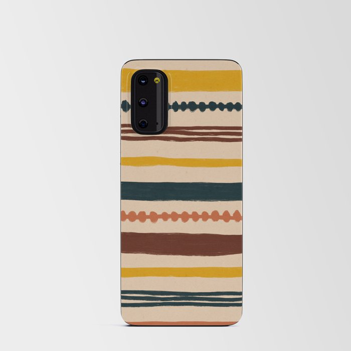 Mix of Stripes #6 Android Card Case