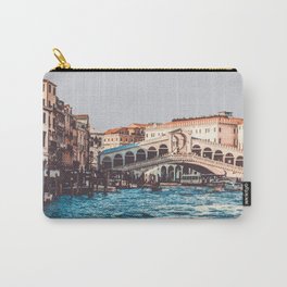 Venice Rialto Bridge, Italy Travel Artwork Carry-All Pouch