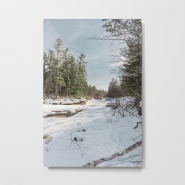 Winter Metal Print | Mn, Snow, Photo, Wanderlust, Calm, Minnesota, Travel, Midwest, America, Usa 