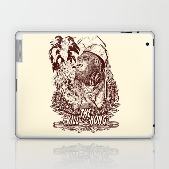 KILL THE KONG Laptop & iPad Skin