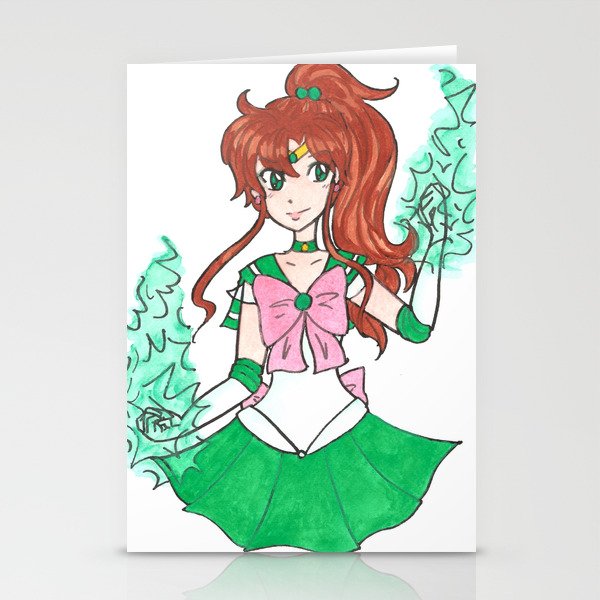 Sailor Jupiter Stationery Cards