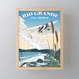 Rio Grande River Framed Mini Art Print