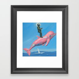 Whale #4 Framed Art Print