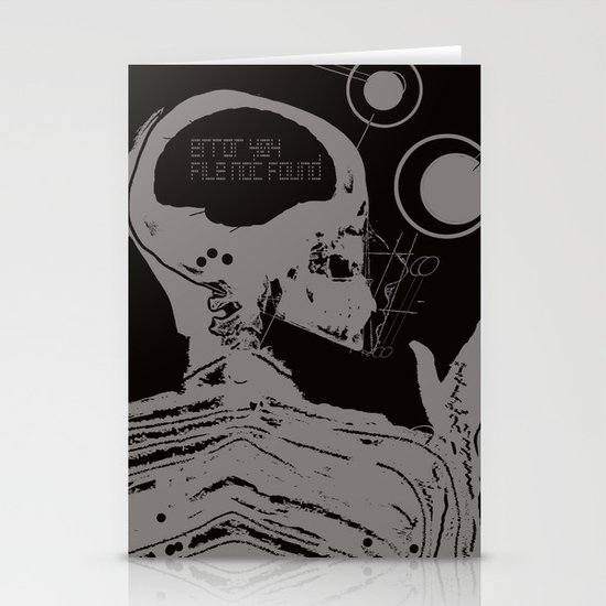 error 404 Stationery Cards