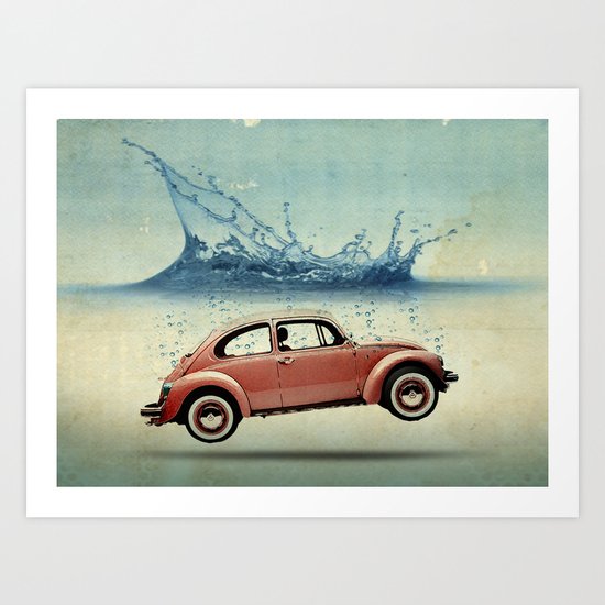 Drop in the Ocean Art Print