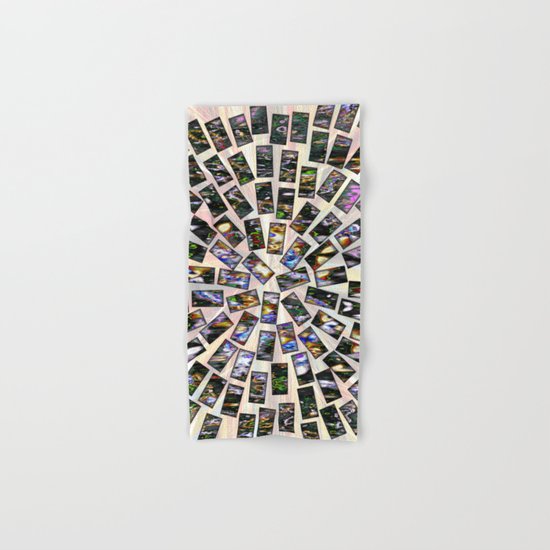 stone magnetism Hand & Bath Towel