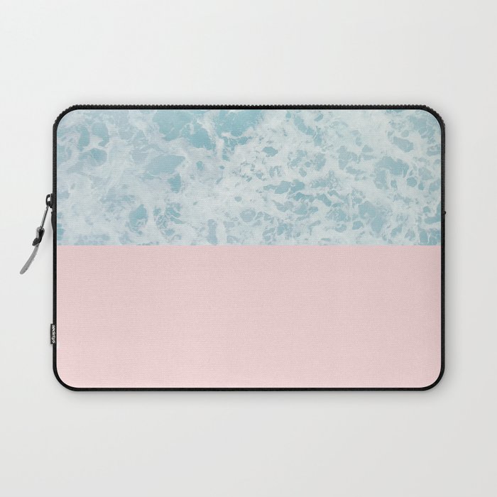 Pink on the Sea Laptop Sleeve