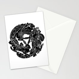 The Three Hares Stationery Cards