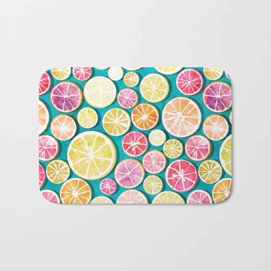 Citrus bath Bath Mat