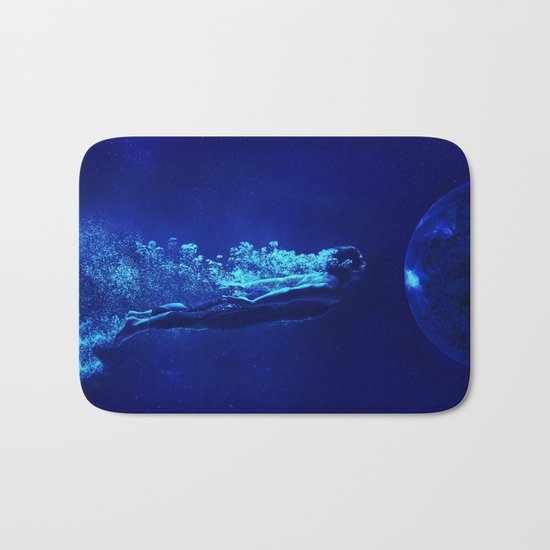 Space Diver Bath Mat
