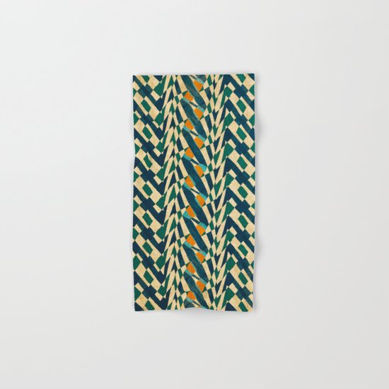 Braiding Colors Hand & Bath Towel