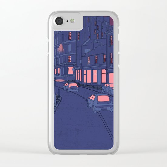 City Lights Clear iPhone Case