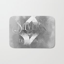 SILVER for the Demon Towers. Shadowhunter Children's Rhyme. Bath Mat | Yalit, Books, Typography, Mortalinstruments, Literary, Shadowhunters, Graphicdesign, Rhyme, Bookish, Fandom 