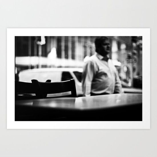 Empty Diner Art Print