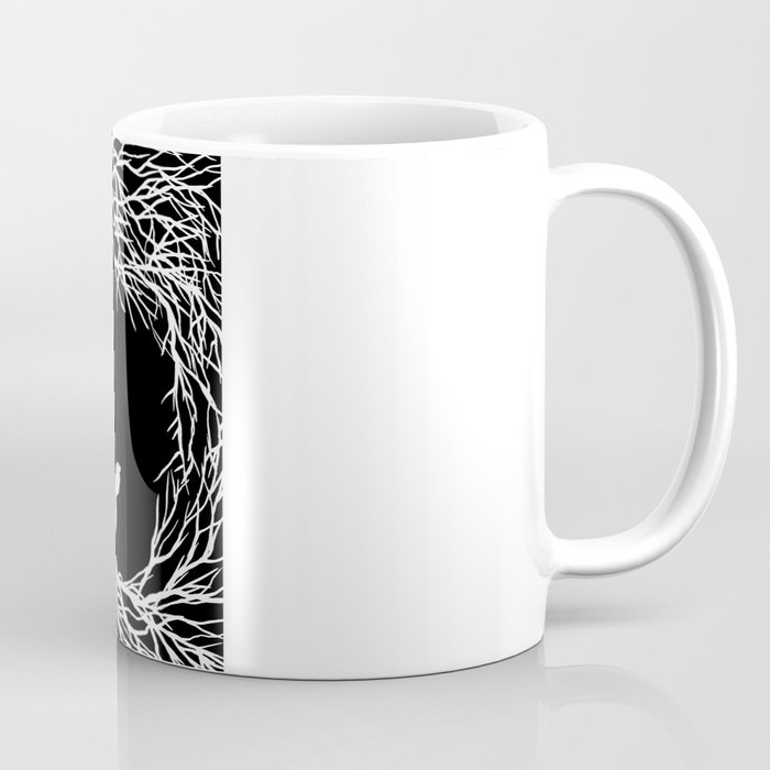 Tree of Life White Coffee Mug