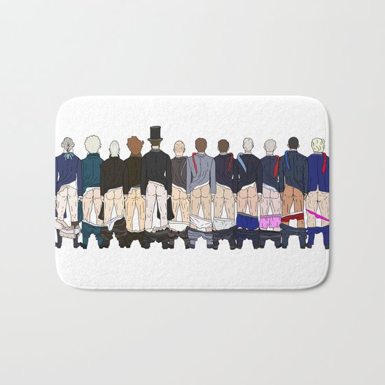 President Butts Bath Mat