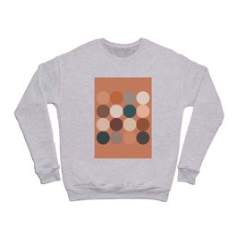Neutral Geometric 5B Crewneck Sweatshirt